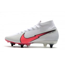 Kopačky Nike Mercurial Superfly 7 Elite SG-PRO AC Bílá Červené Modrý 39-45