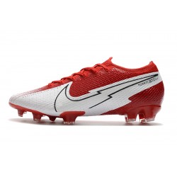 Kopačky Nike Mercurial Vapor 13 Elite FG Červené Bílá Černá 39-45