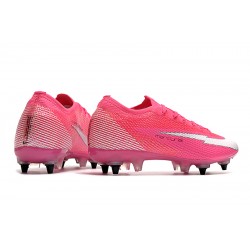 Kopačky Nike Mercurial Vapor 13 Elite SG-PRO AC Růžový Stříbro 39-45