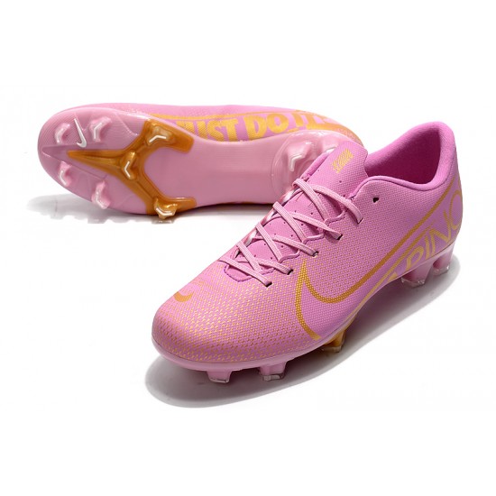 Kopačky Nike Mercurial Vapor XIII FG Růžový Zlato 39-45