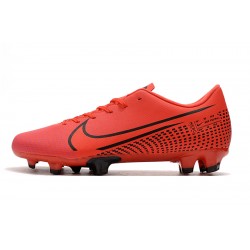 Kopačky Nike Mercurial Vapor XIII FG Červené Černá 39-45