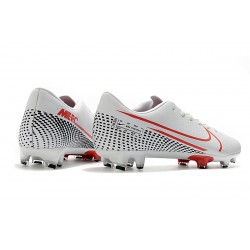 Kopačky Nike Mercurial Vapor XIII FG Bílá Červené Černá 39-45