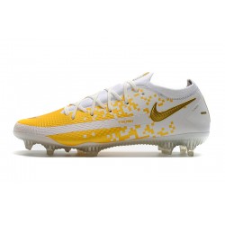 Kopačky Nike Phantom GT Elite FG Bílá oranžový Zlato 39-45