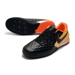 Kopačky Nike Tiempo Lunar Legend VIII Pro IC Černá oranžový 39-45