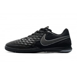 Kopačky Nike Tiempo Lunar Legend VIII Pro IC Černá Stříbro 39-45