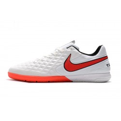 Kopačky Nike Tiempo Lunar Legend VIII Pro IC Bílá Červené 39-45